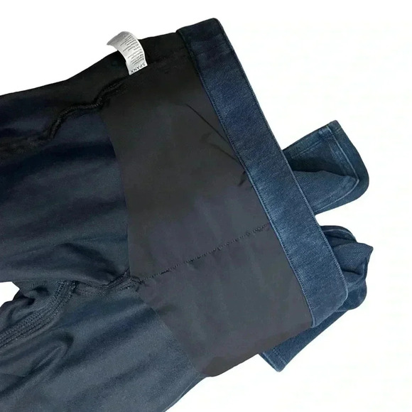 SPANX Jean-ish Dark Wash Ankel Leggings Jeggings Tummy Control Women’s size XS - Picture 7 of 10